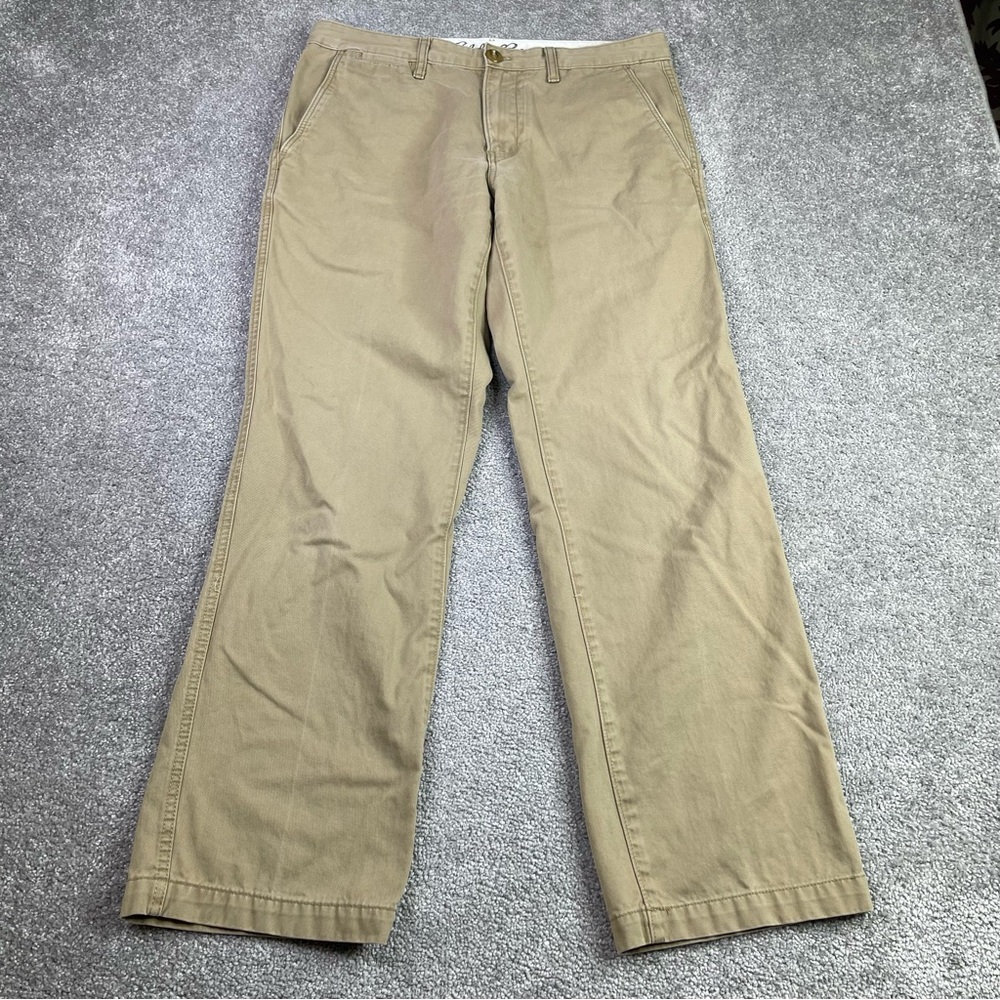 Eddie Bauer Legend Wash Classic Fit Khaki Pants Men’s 33x30 Tan Chinos Outdoor